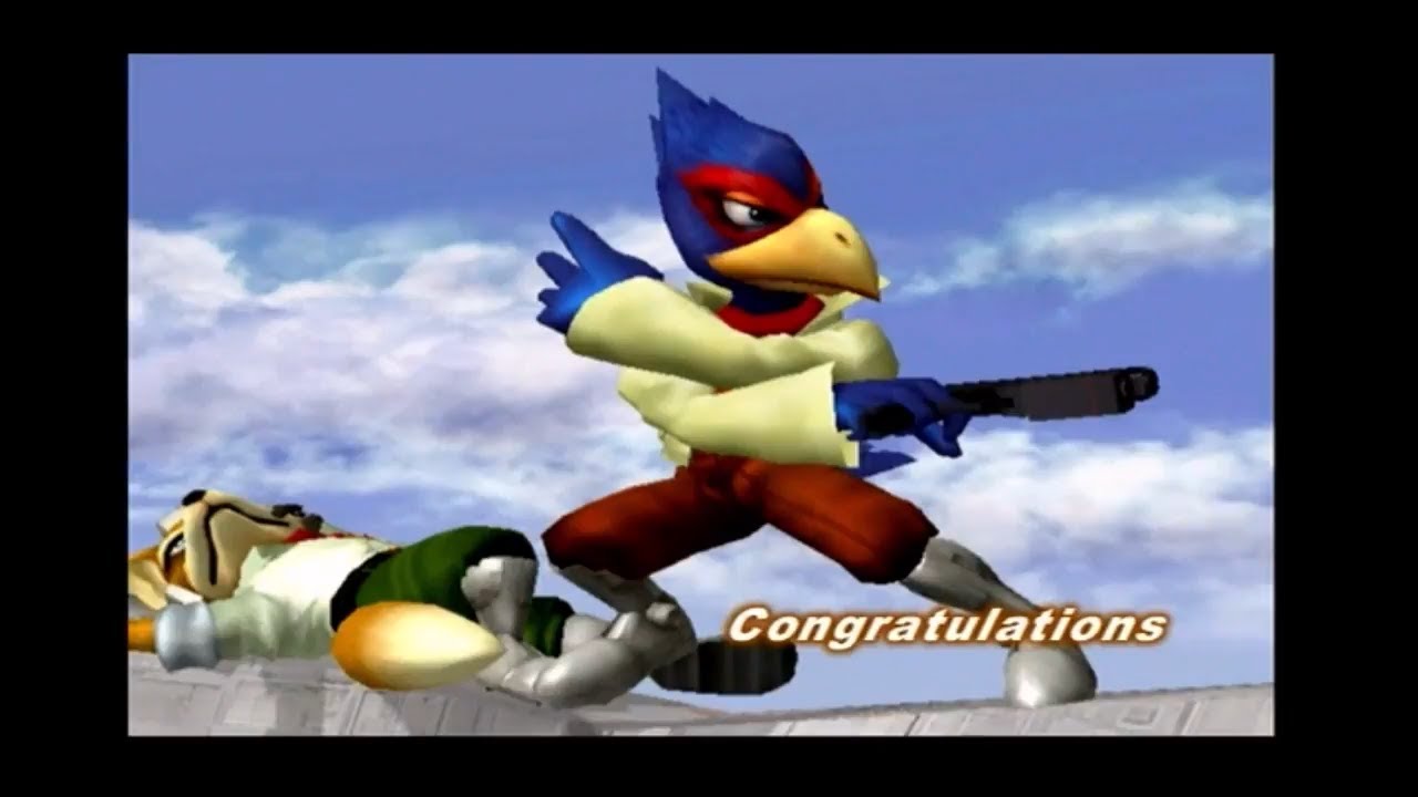 Super Smash Bros Melee - Falco - Classic Mode (Very Hard)