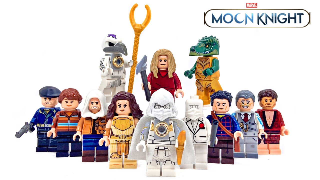 LEGO Marvel Moonknight How To Build All main characters