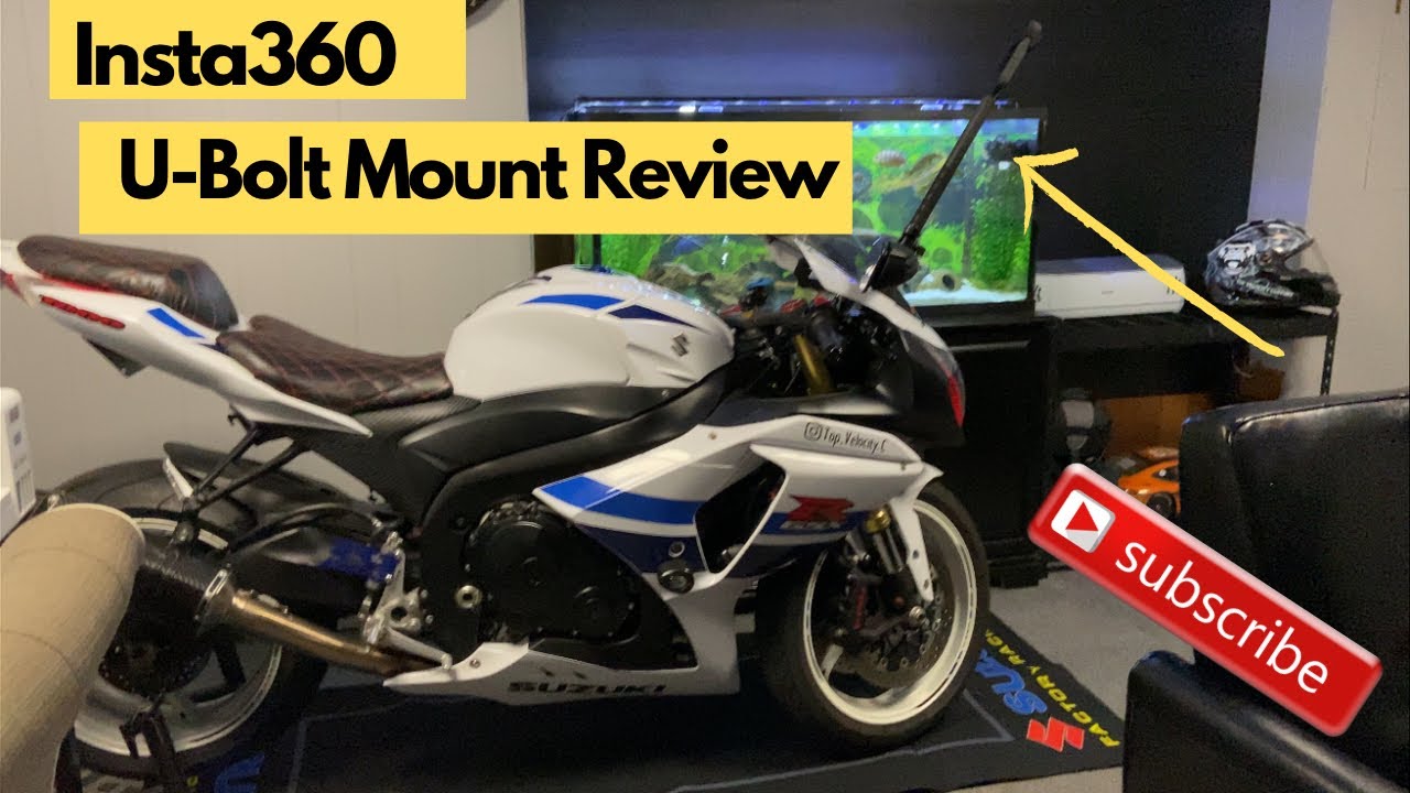 Insta360 Motorcycle Mount Review | U-Bolt vs Clamp @top-velocity