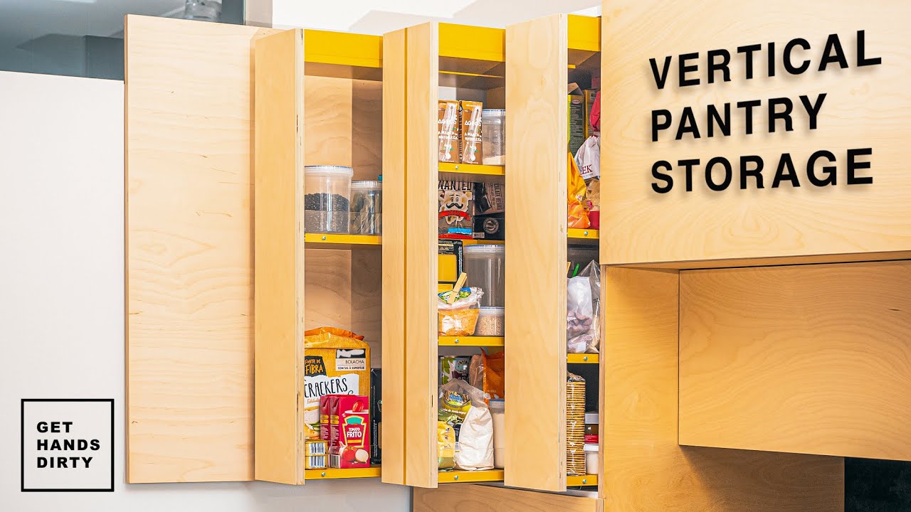 Pull-out Pantry // Tiny Apartment Build Ep. 13