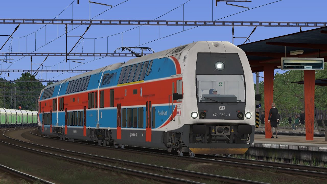 Train Simulator ČD 471 JE TU!!!!!!