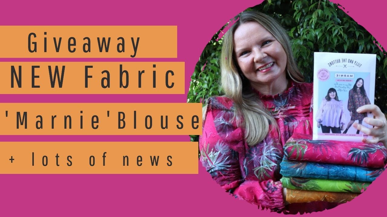 GIVEAWAY Time + New Japanese Cottons + My Very First Tilly and the Buttons Make.