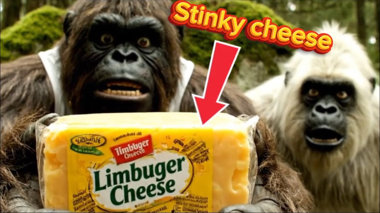 (GONE WRONG) BIGFOOT & YETI TRY LIMBURGER CHEESE. THE WORLDS STINKIEST CHEESE!!