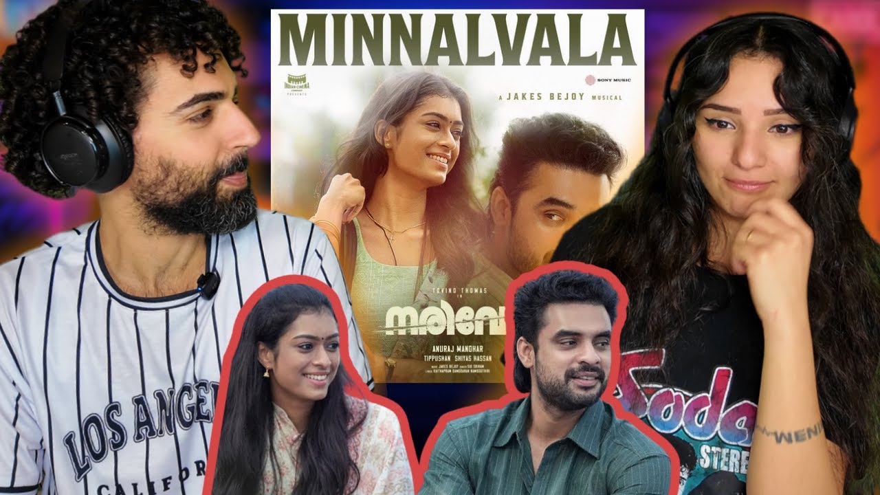 🇮🇳 Beautiful 😍 we react to Minnalvala | Tovino Thomas, Anuraj Manohar | REACTION
