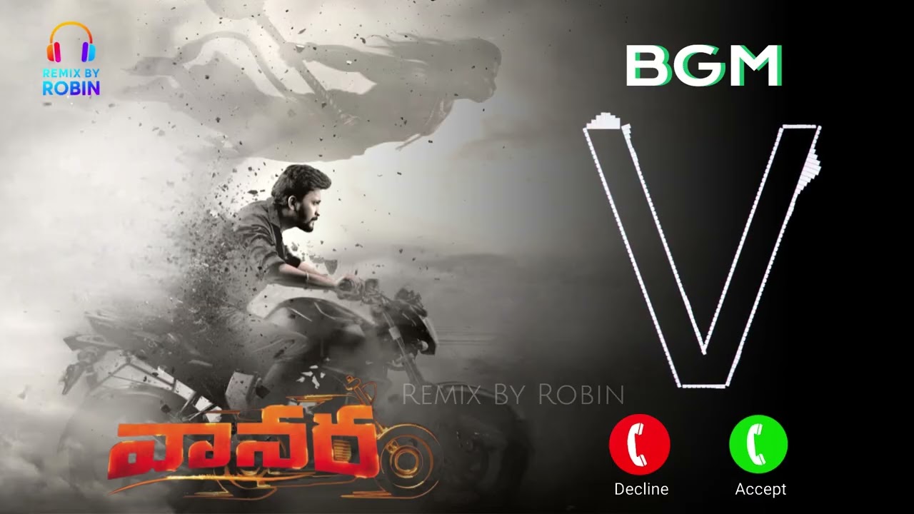 VANARA BGM Ringtone | Powerful Cinematic BGM | Avinash Thiruveedhula | Vivek Sagar | Remix By Robin