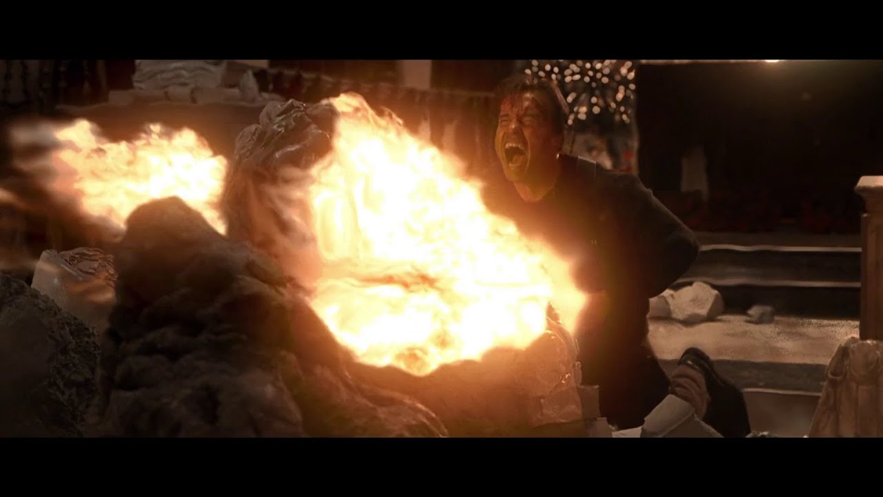 [End of Days 1999] Satan Takes Over His Body, Sacrifices Himself (Ending Scene)
