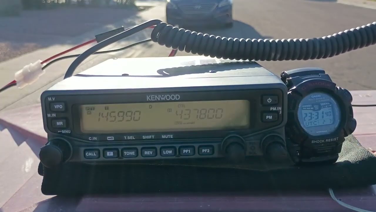 Working ISS repeater in Arizona - 7 February 2026 @ 2327-2334 UTC