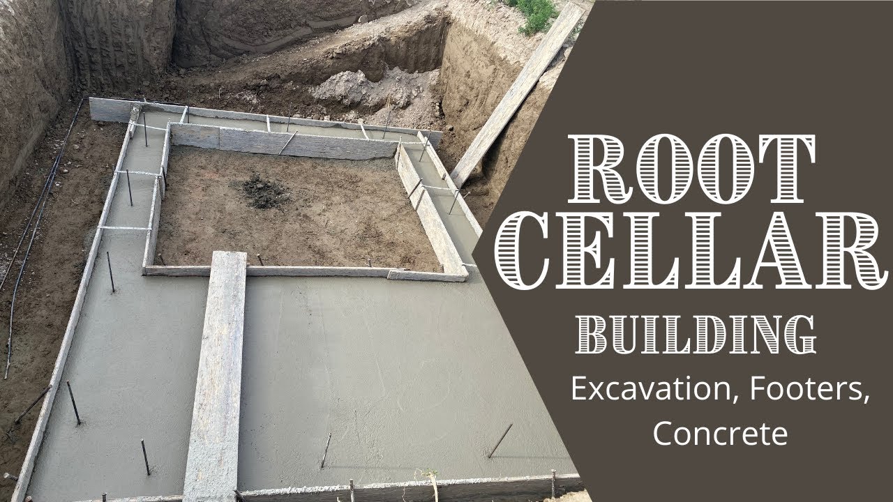 Root Cellar Building Part 1 - Farmhouse Harvest