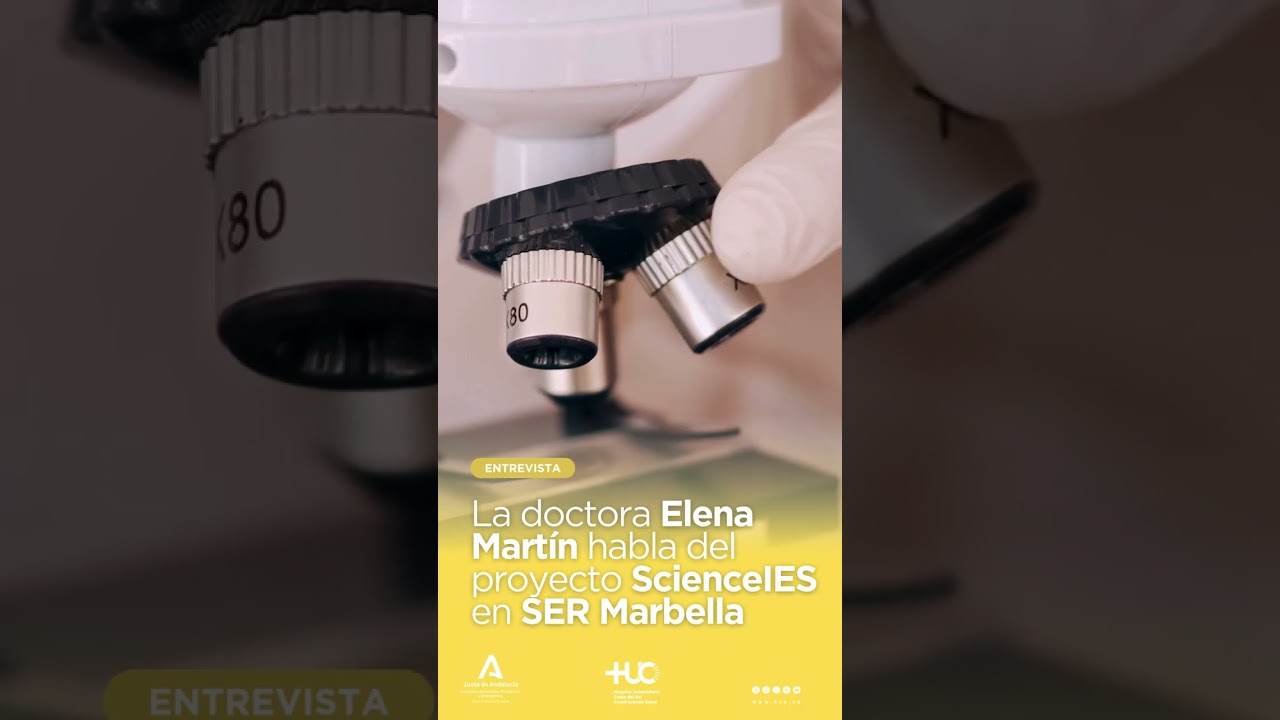 #Entrevista 🎙️ La doctora Elena Martín habla en SER Marbella del proyecto ScienceIES