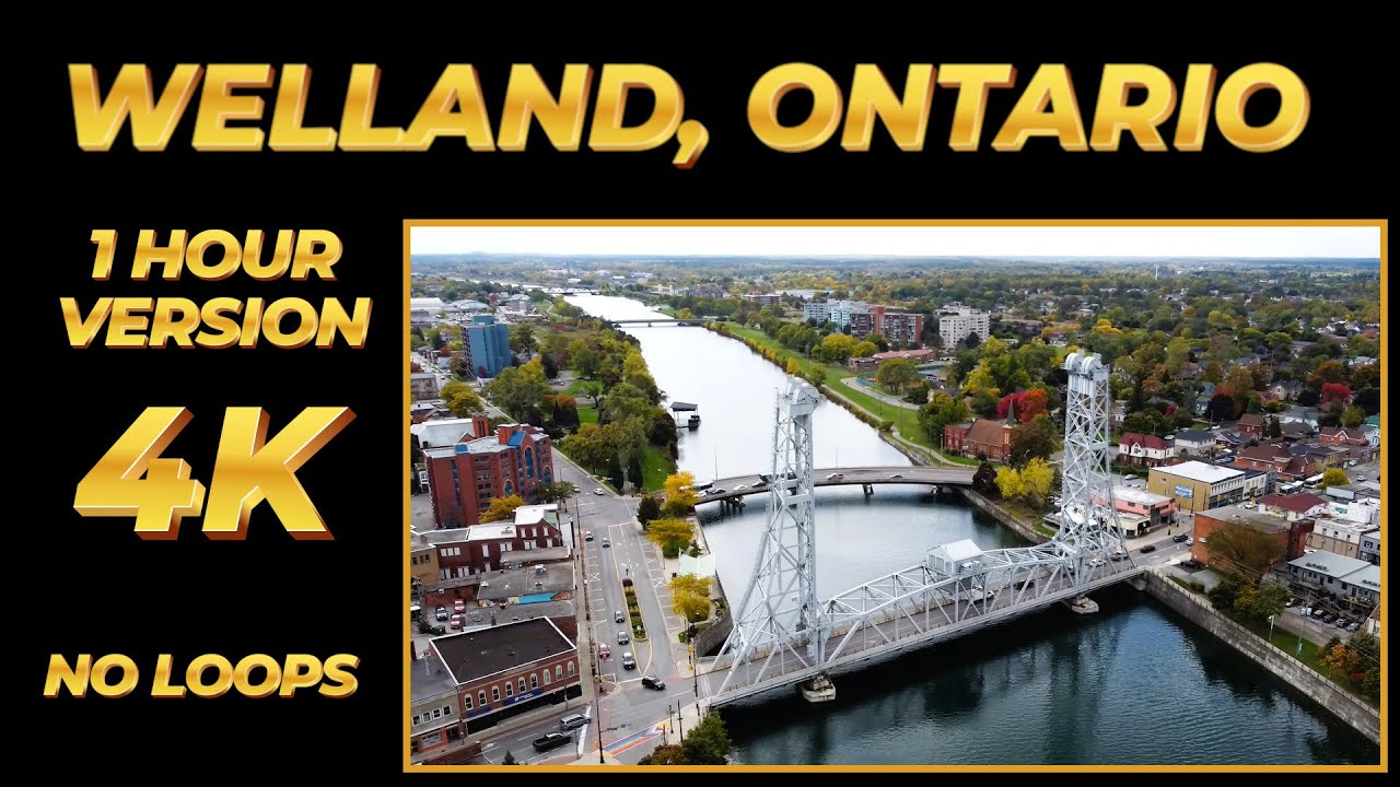 🌞 Soar Above Welland, Ontario: A 1 Hour Serene Summer Spectacle! 🚁
