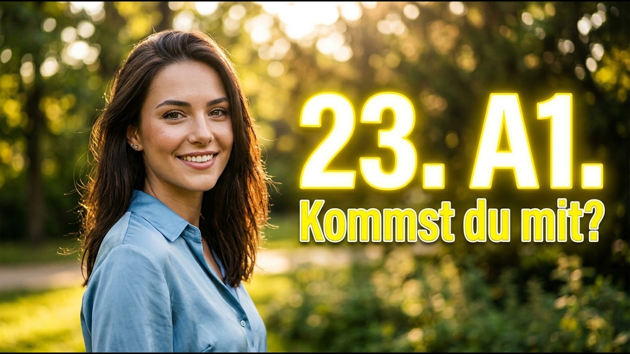 Deutsch lernen A1: Flirten, Verabredungen & Wochenendpläne 💘 (Interaktive Geschichte)