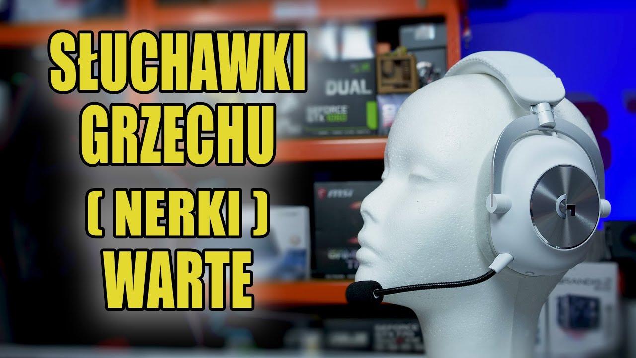 Logitech PRO X2 Light Speed - naprawdę dobre słuchawki nie tylko dla graczy.