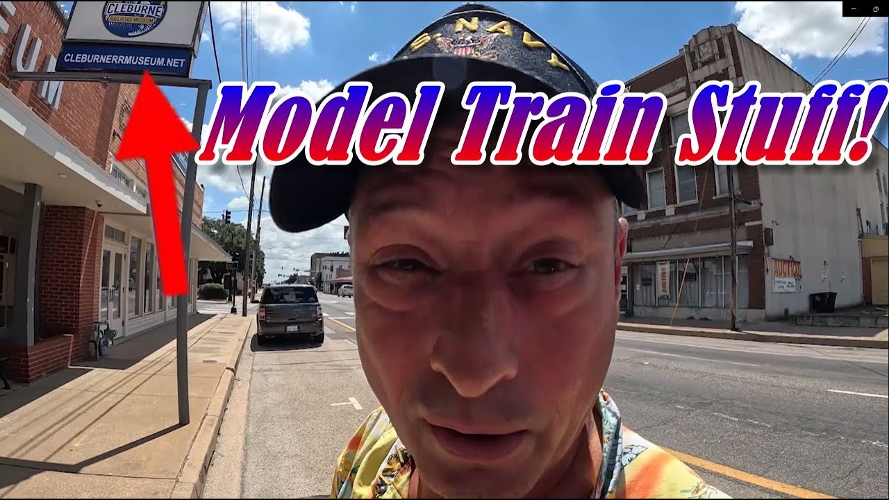 Checking Out Two Model Train Layouts In Cleburne Texas