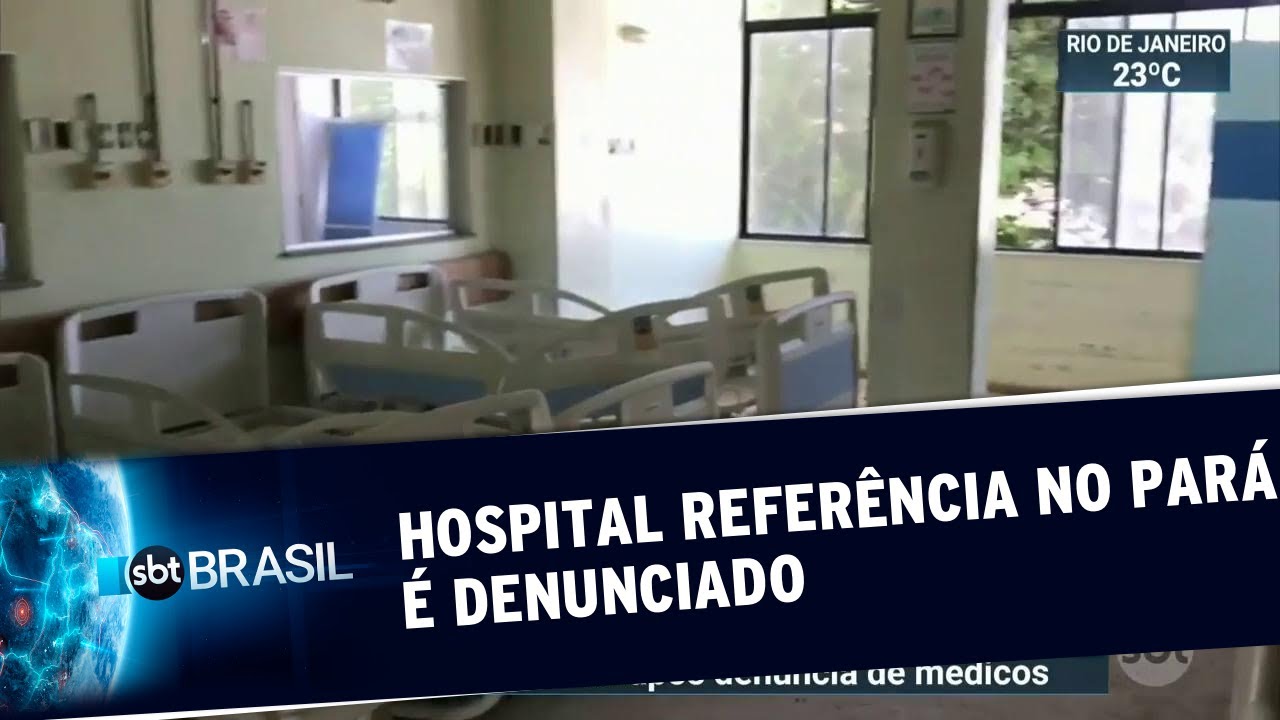 Médicos denunciam problemas no maior hospital universitário do Pará | SBT Brasil (21/06/19)