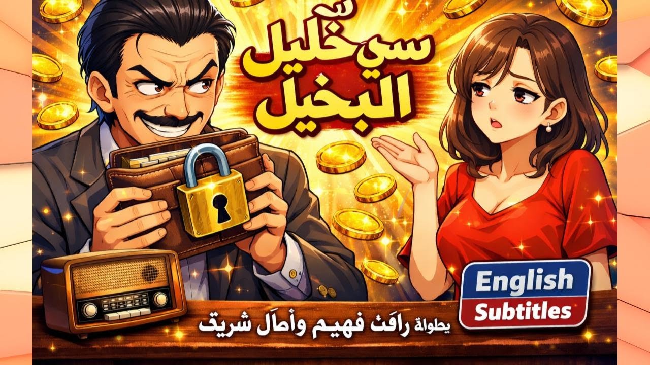 سي خليل البخيل   تمثيلية كوميدية ضاحكه من تراث الاذاعه   رأفت فهيم   أمال شريف !