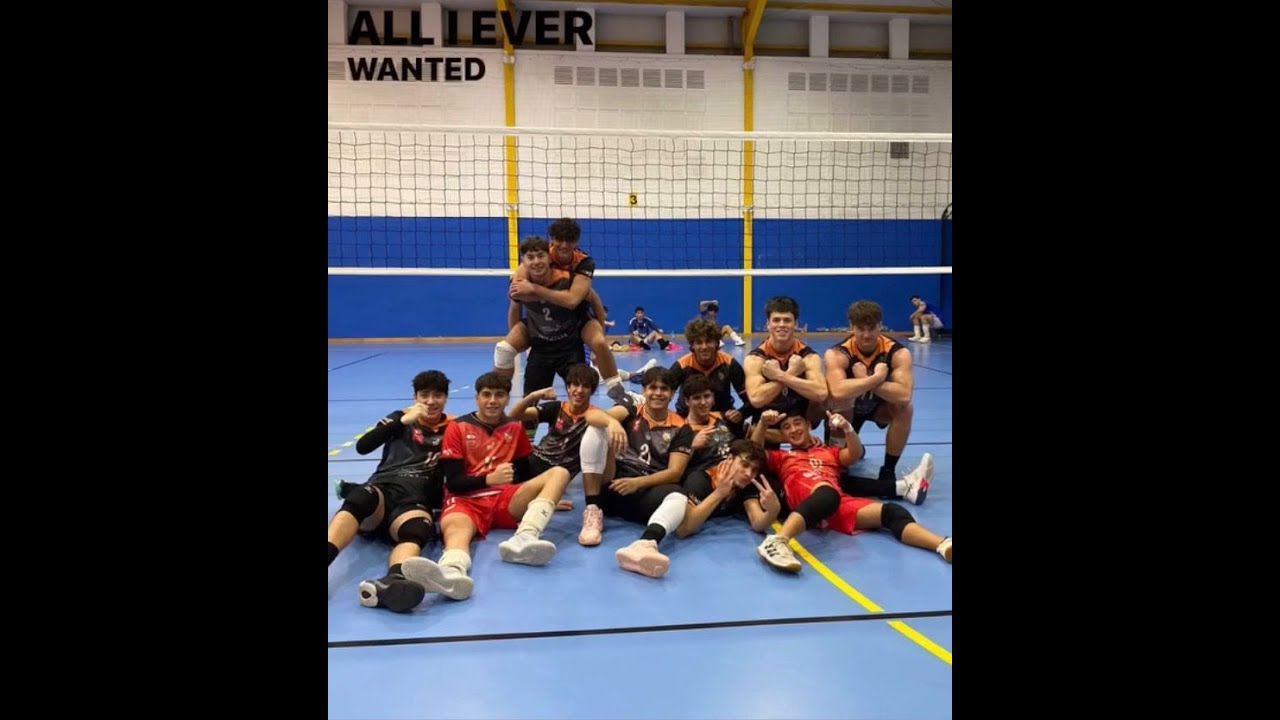 Partido Voleibol Liga Regular Junior Comunidad Valenciana 25-26 CV MEDITERRANEO VS CV  CONQUERIDOR