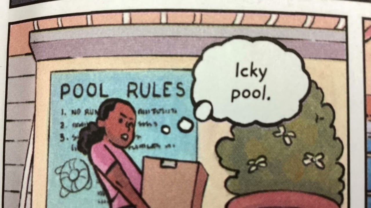 Swim team book trailer