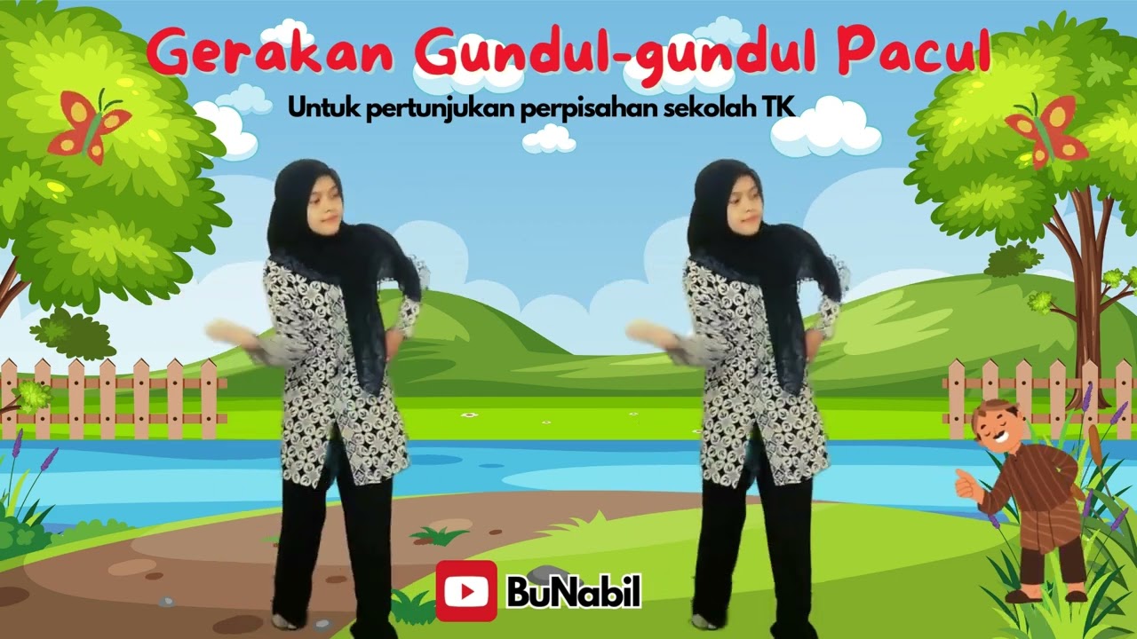 Gerakan Tari Gundul-gundul Pacul - Perpisahan Anak TK