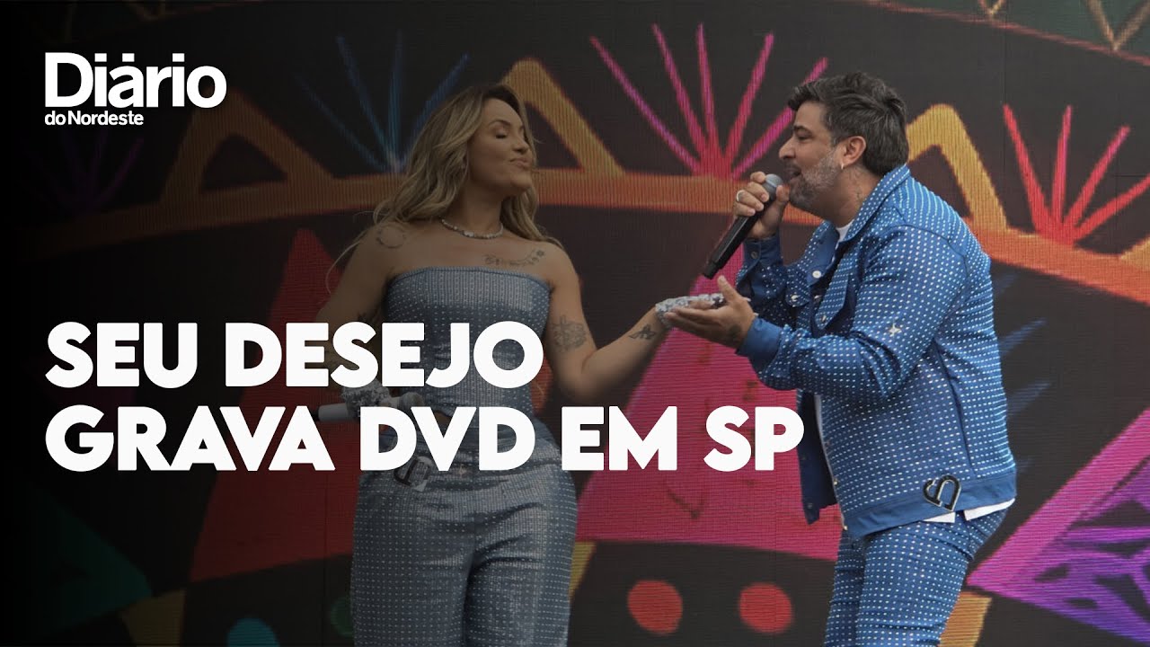 Seu Desejo grava DVD 'O Tempo Não Para' no Ibirapuera, em São Paulo