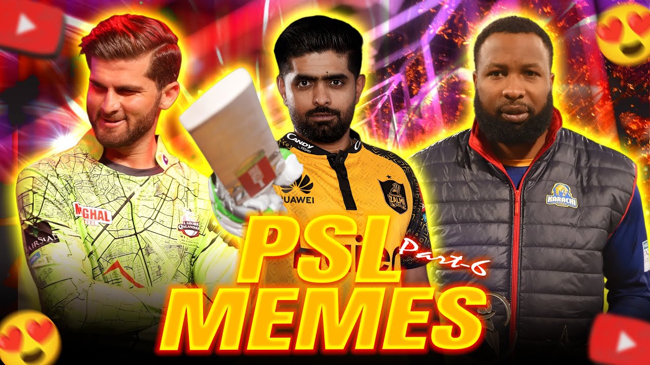 PSL Memes Part-6 | Cricket Memes | Pakistani Memes
