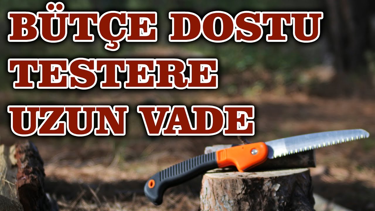 B&uuml;t&ccedil;e dostu Katlanır Testere Bay-Tec (Uzun Vade İncelemesi)