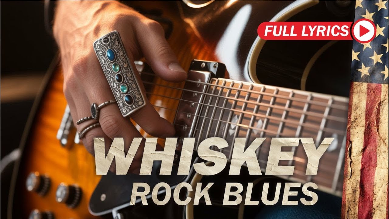 Whiskey Blues & Rock Classics 🎵 The Ultimate Blues Guitar Mix | Relaxing Night Music for Soul & Rest