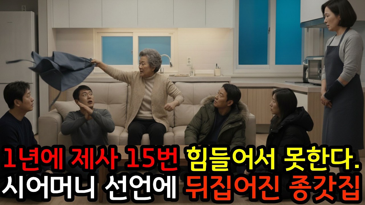 【감동사연】 설날 아침, 