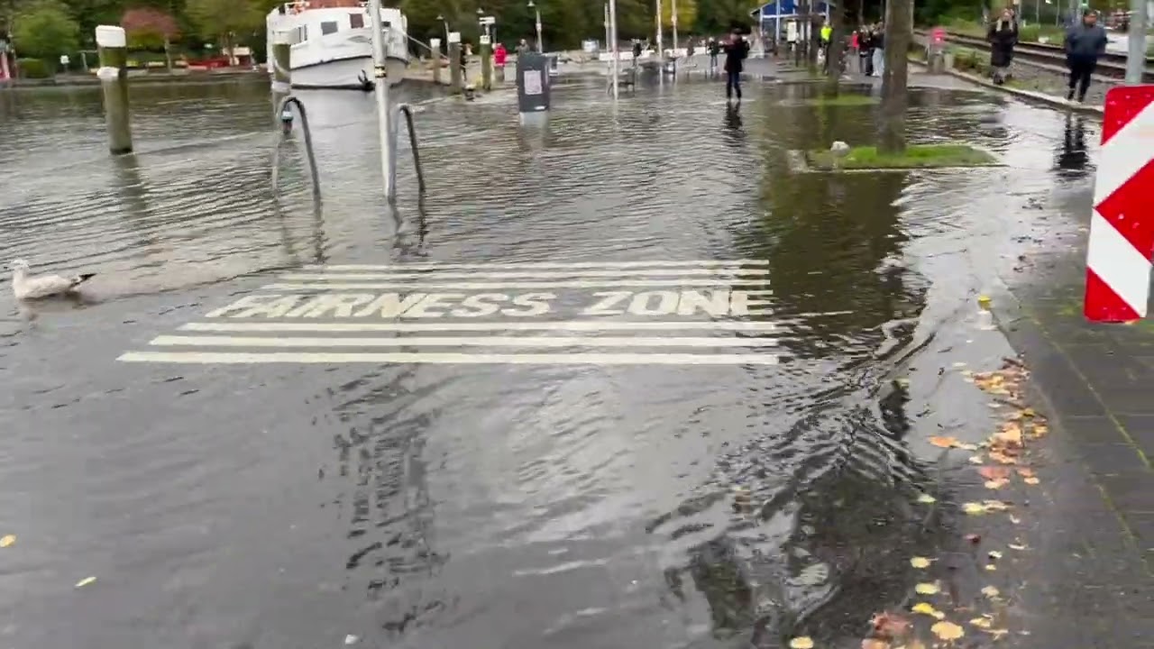 2023 10 19 Hochwasser Flensburg    HD 1080p