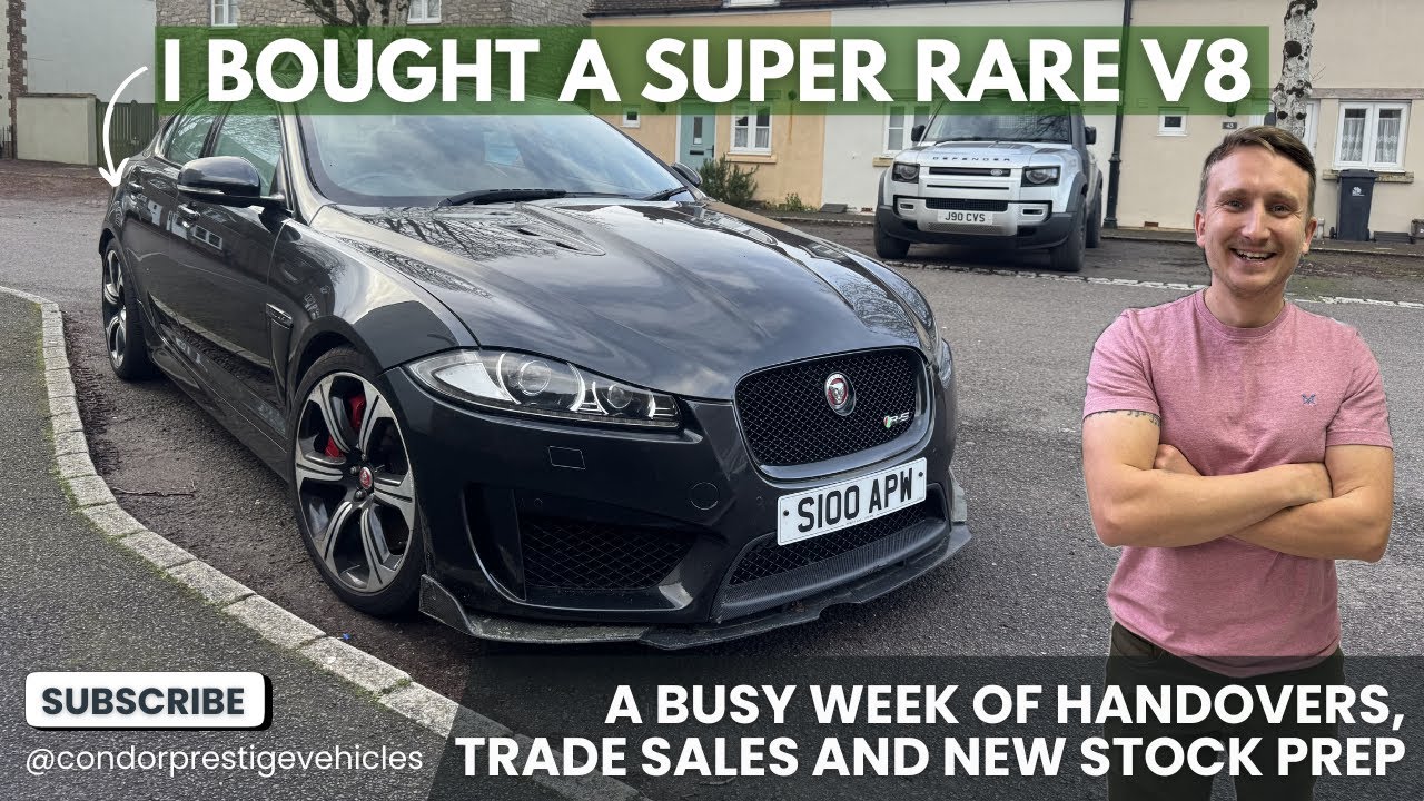 I'VE BOUGHT A SUPER RARE V8! A Busy Week of Handovers, Trade Sales & New Stock Prep