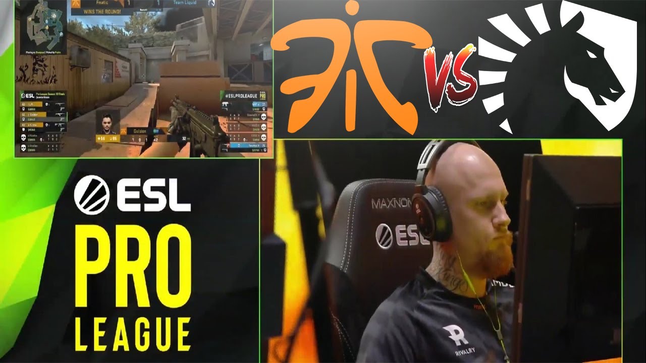 PLAY OFF // Liquid vs Fnatic - ESL Pro League // CS:GO