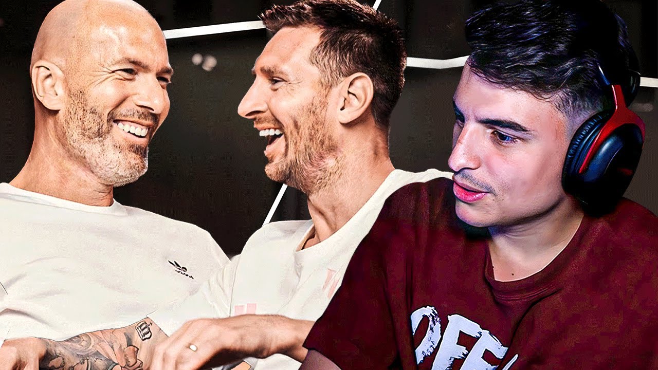 REACCIONANDO a la CHARLA de MESSI y ZIDANE