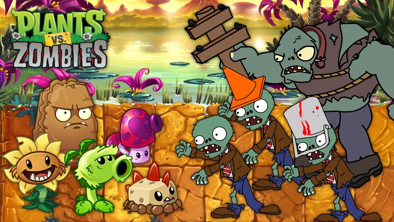 Best Plants vs Zombies Animation - All Pea PvZ vs Gargantuar vs Zombies
