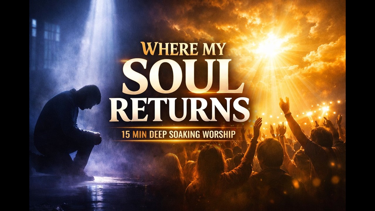 Where My Soul Returns – 15 Minute Deep Soaking Prophetic Worship | Double Restoration & No Shame