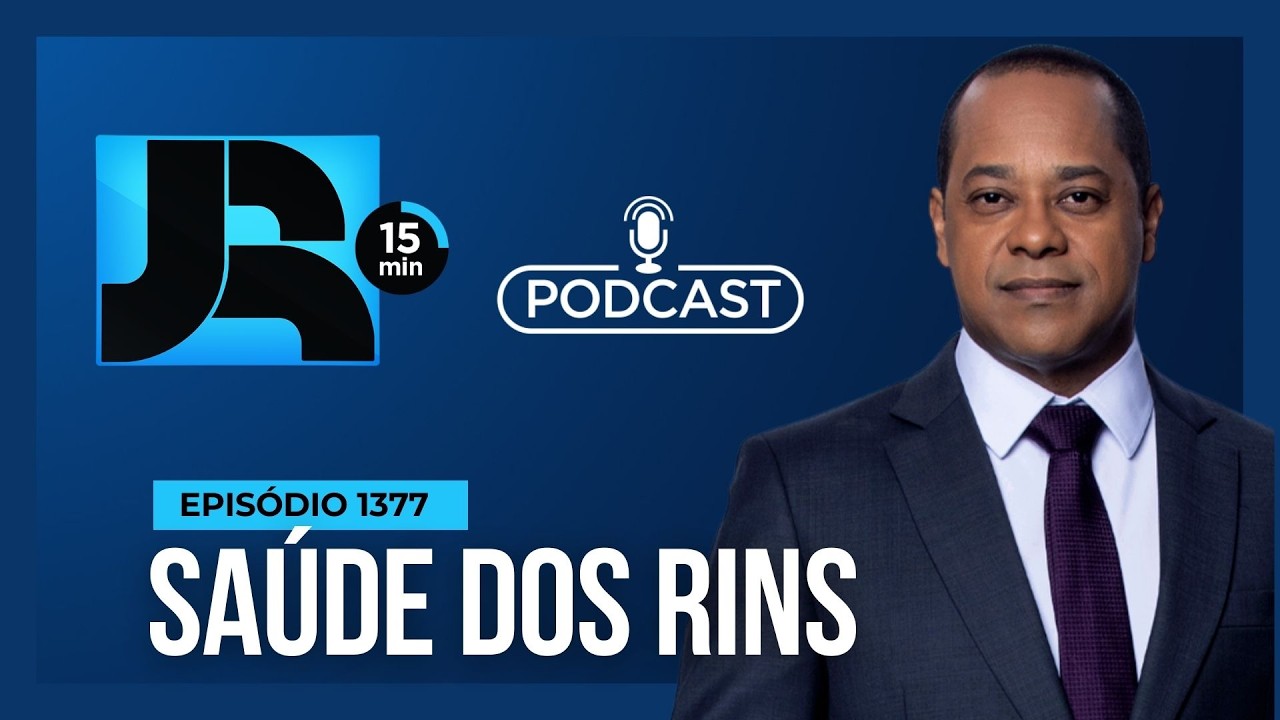 JR 15 Min #1377 | Saúde dos rins: o risco do diagnóstico tardio