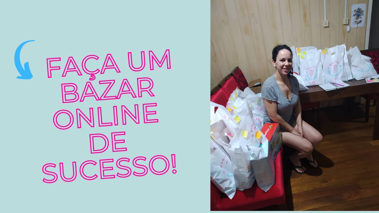 BAZAR ONLINE DE SUCESSO,QUANTO VENDI! Pelo whatsapp,como eu fiz e deu certo.