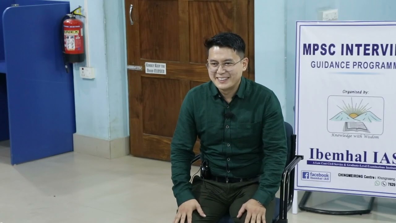 Ibemhal IAS | Interview Guidance Programme 2022 | Hijam George (First Mock Interview)