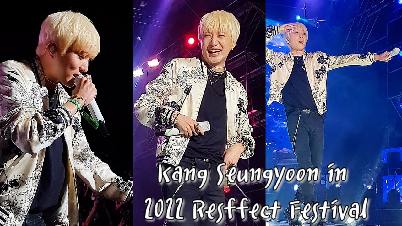 Full 43minutes of Kang Seungyoon's Performance in 2022 Resffect Festival 강승윤 리스펙 페스티벌