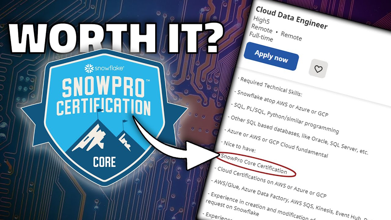 Next Level Data Career with SNOWPRO Certification for Snowflake?