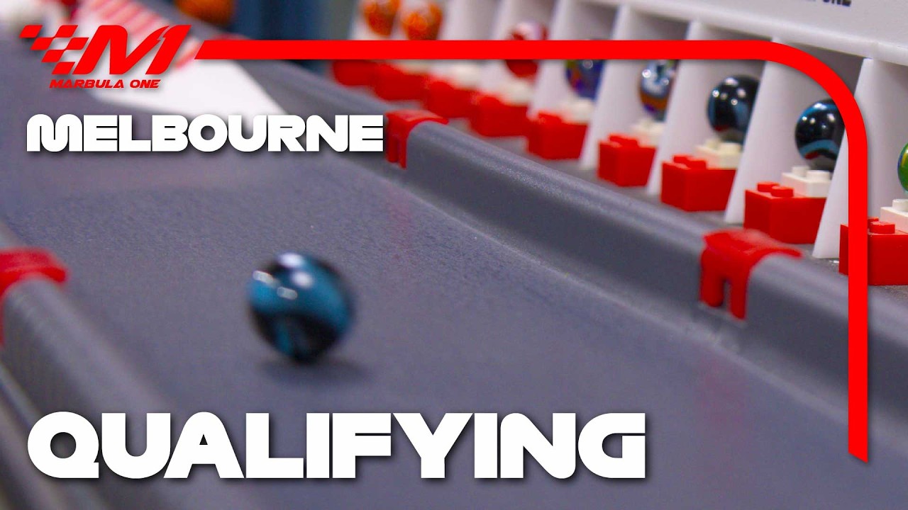 F1 2025 Melbourne GP &ndash; Marble Race Qualifying Battle