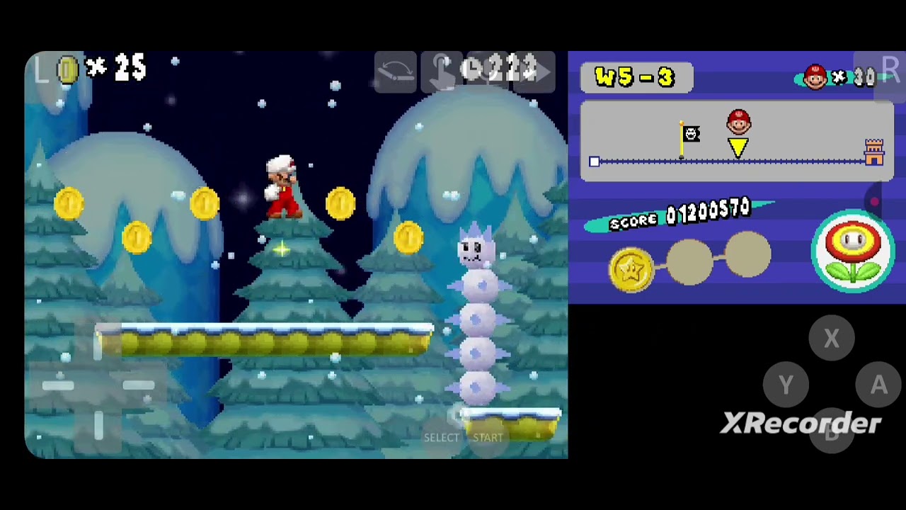 Newer super mario bros ds mundo 5 completo 