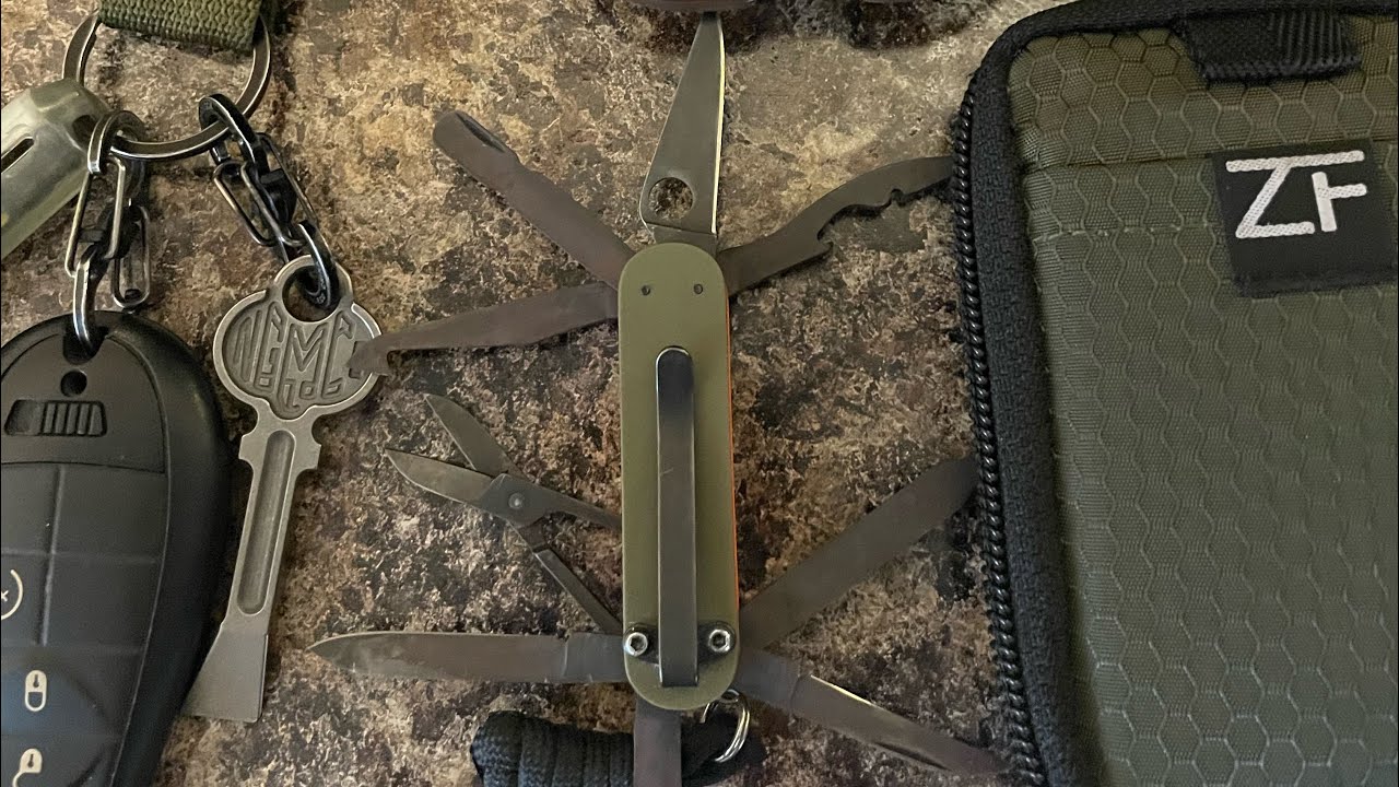 Daily EDC pocket dump