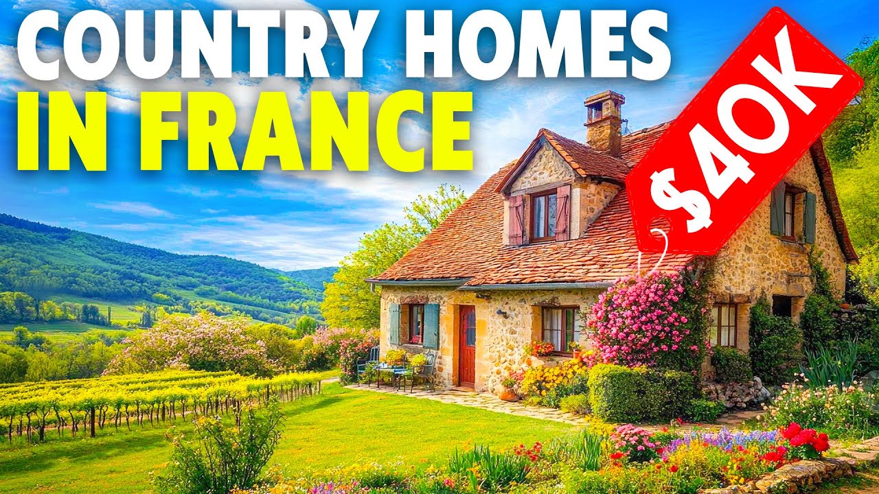 Nobody Wants These $40K Country Homes in France… But They’re Perfect for a Peacefull Retirement