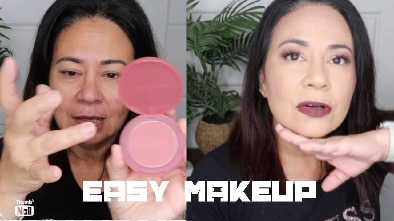 Easy Makeup for Beginners & Over 50s 💄 Simple Everyday Routine (Rare Beauty Blush)