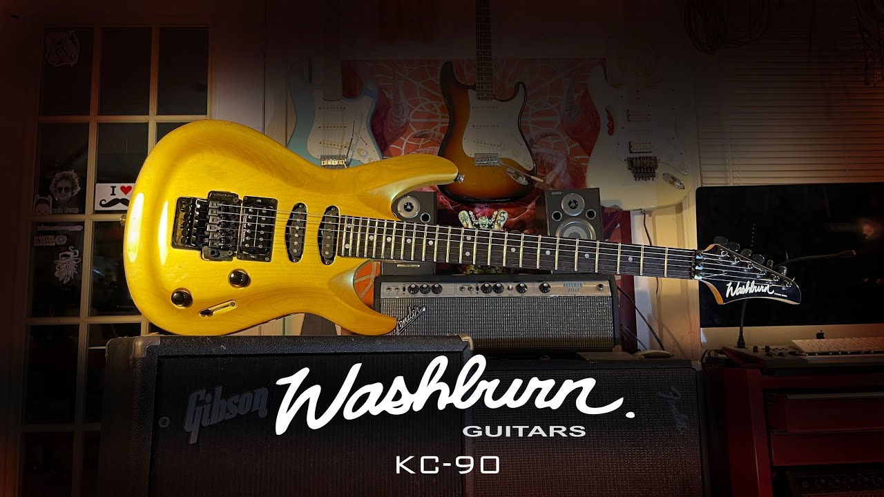 1990-1992 Washburn KC-90- What a stunner!