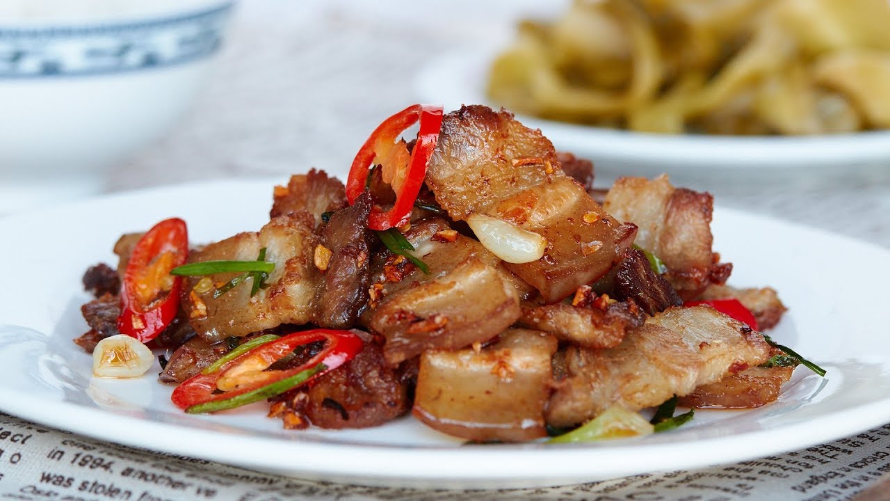 Fish Sauce Glazed Pork Belly - Thịt Rang Cháy Cạnh | Helen's Recipes