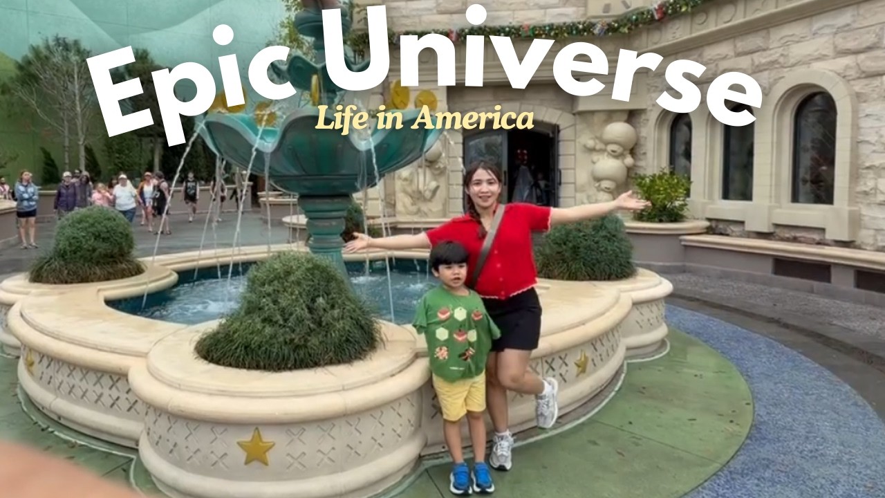 Spend the day with us at Epic Universe Orlando Florida | Filipino Life Living in America | Nena Rose