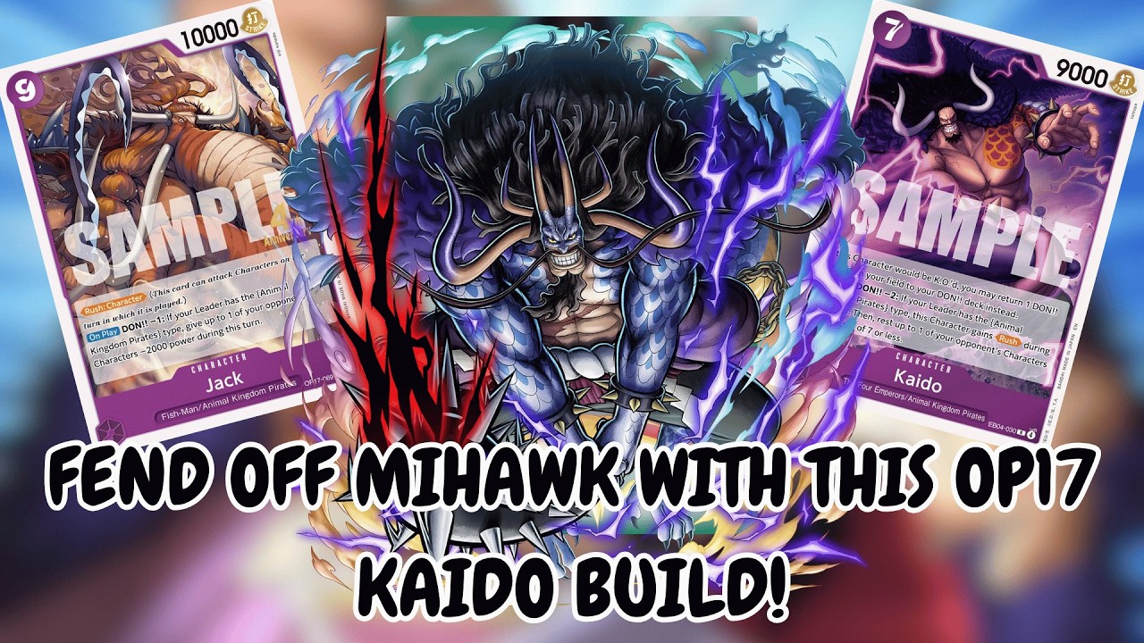 WAIT&hellip; OP17 Kaido Can Actually Handle Mihawk?! | OPTCG Gameplay