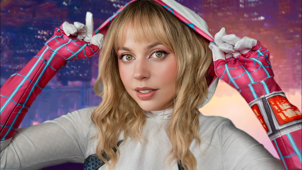 Spider-Gwen Is Obsessed w/ You, Spider-Man ASMR Roleplay (Soft-Spoken, Personal Attention, Drawing)