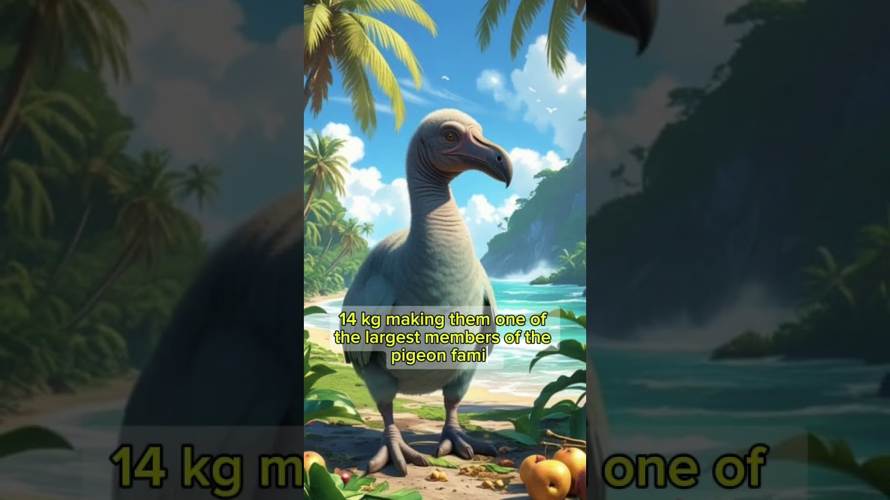 5 fascinating Facts About The DODO #facts #dodo  #animalsvideo