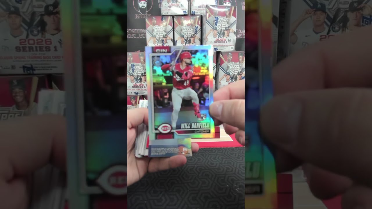 BREAK #A164- 2026 TOPPS SERIES 1 BASEBALL BLASTER CASE BREAK (40 BLASTERS)